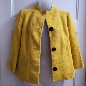 Tory Burch Yellow tweed Women's Jacket